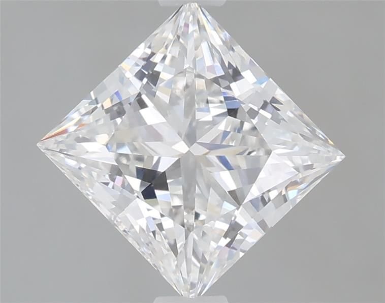 1.60ct D VVS2 Rare Carat Ideal Cut Princess Lab Grown Diamond