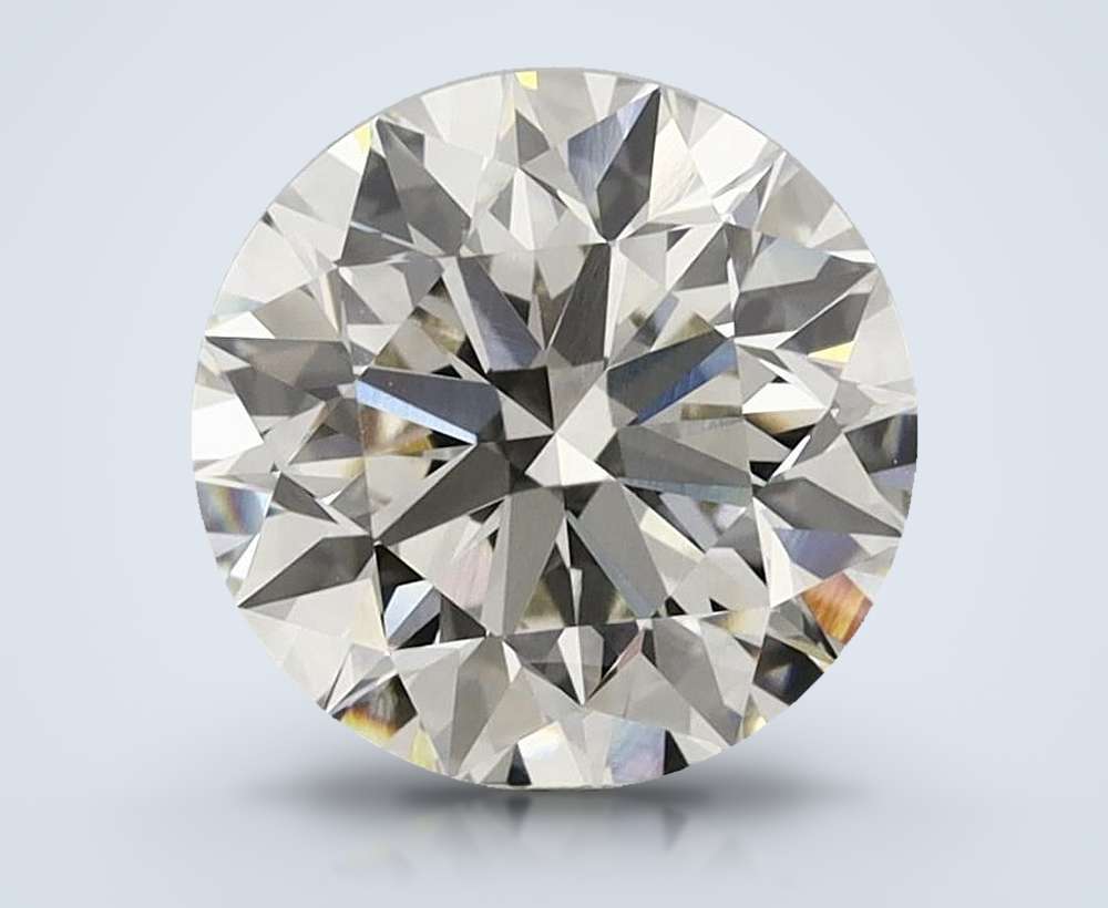 3.71 Carat Round Lab Diamond