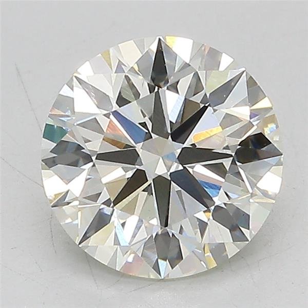 2.17ct J VS1 Rare Carat Ideal Cut Round Lab Grown Diamond