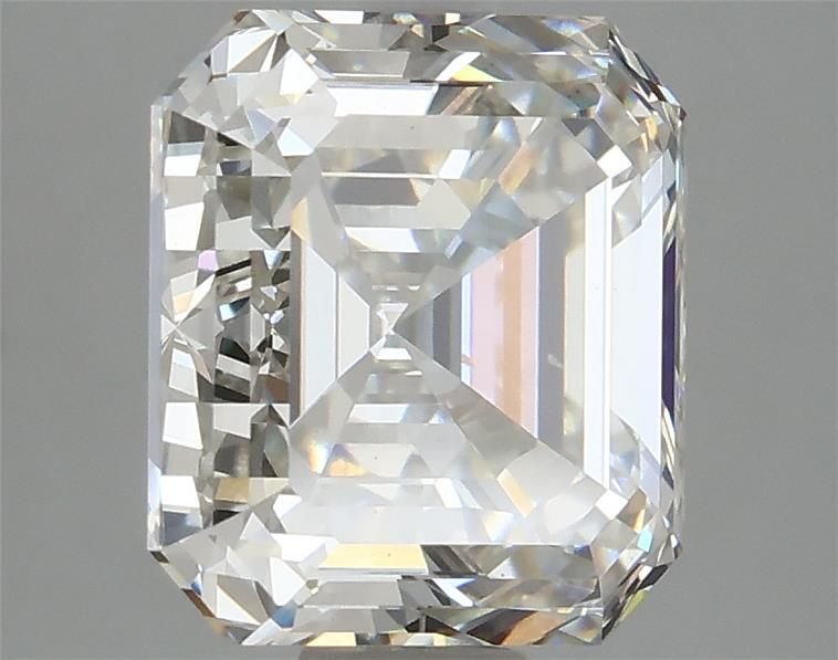 4.09ct H VS1 Excellent Cut Asscher Lab Grown Diamond