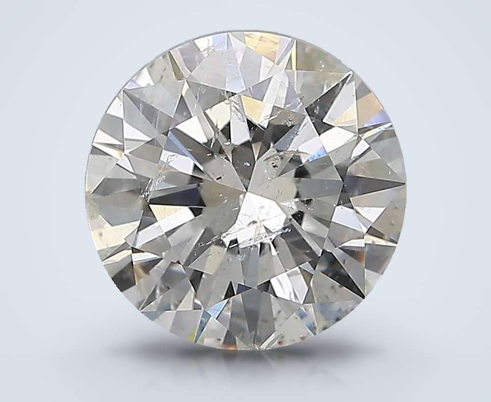 2.70 Carat Round Natural Diamond