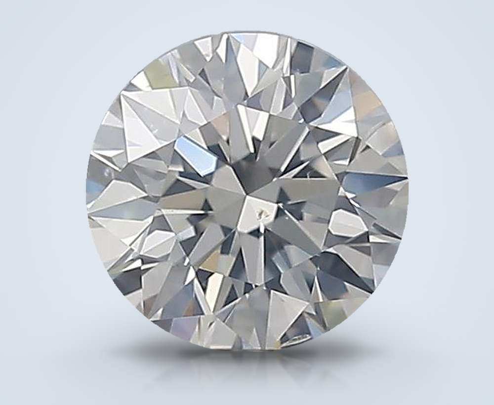0.63 Carat Round Natural Diamond
