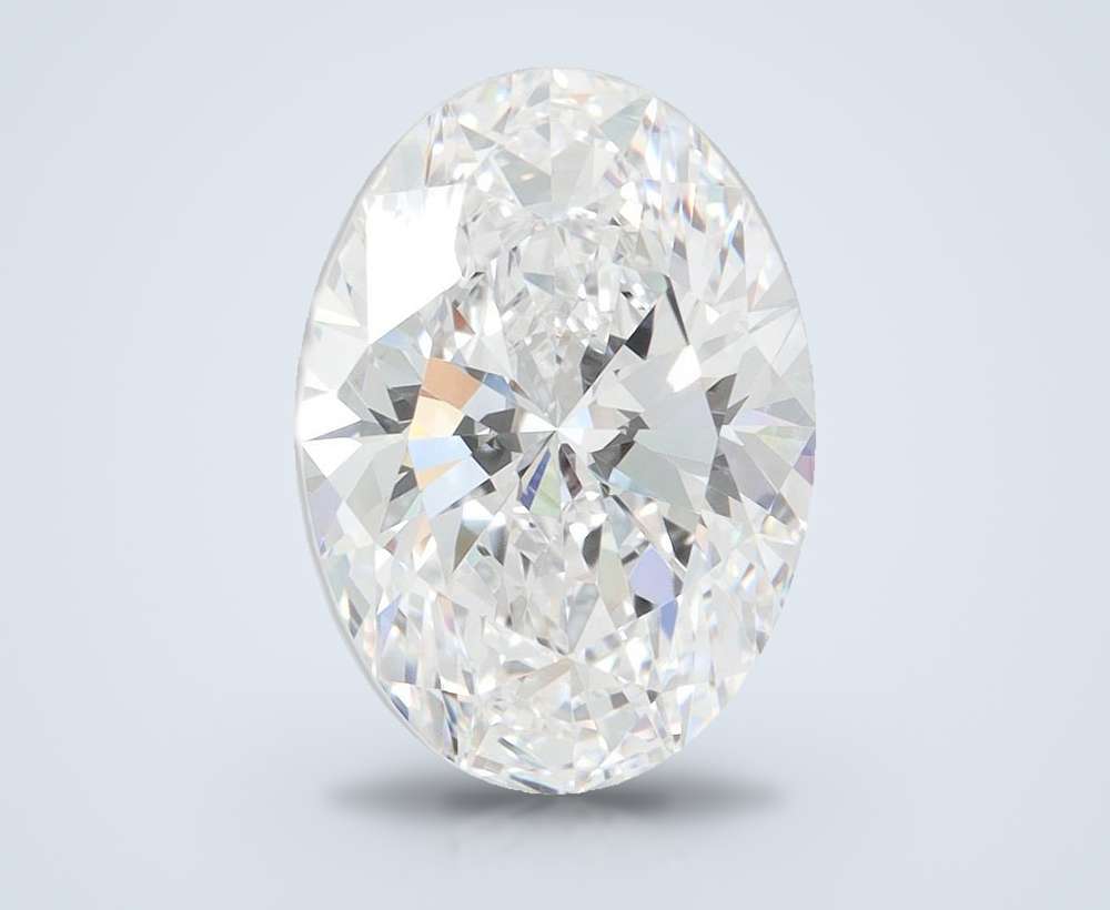 3.92 Carat Oval Lab Diamond