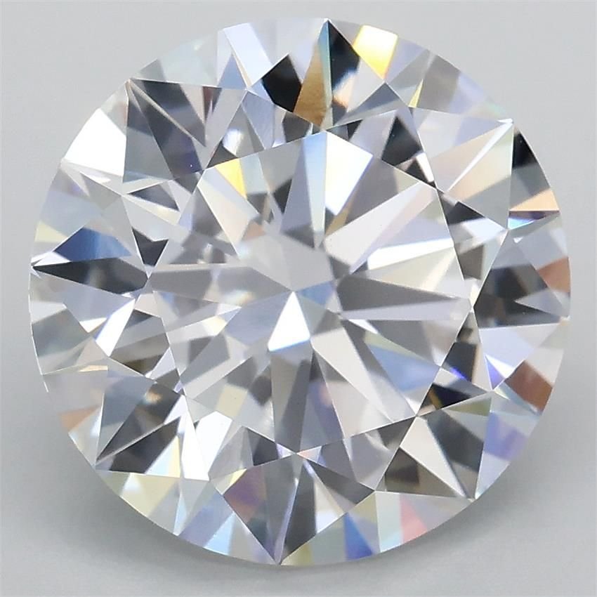 4.24ct D VVS2 Rare Carat Ideal Cut Round Lab Grown Diamond
