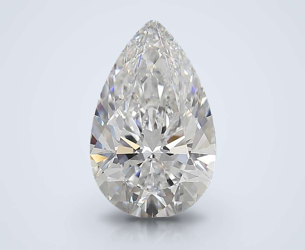 2.80 Carat Pear Lab Diamond