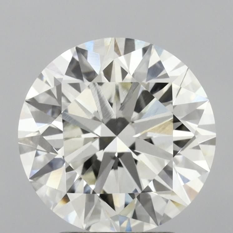 2.91ct I VS1 Very Good Cut Round Lab Grown Diamond