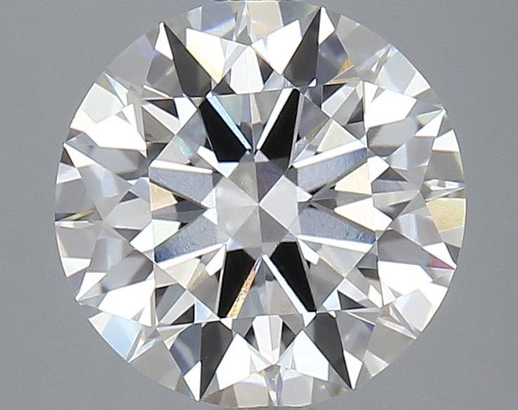 3.15ct H VVS2 Rare Carat Ideal Cut Round Lab Grown Diamond