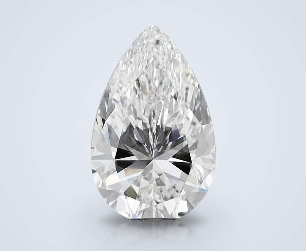 4.00 Carat Pear Lab Diamond