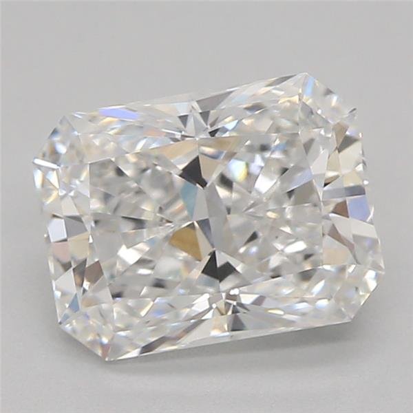 1.09ct E VVS2 Rare Carat Ideal Cut Radiant Lab Grown Diamond