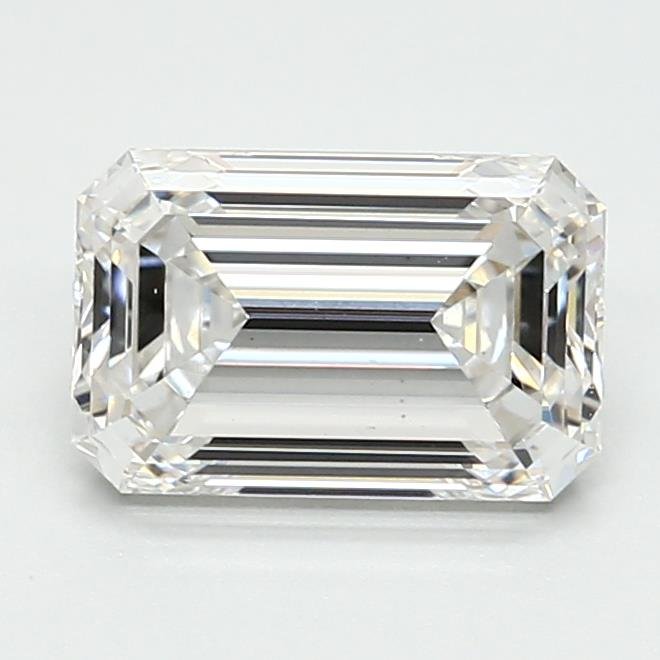 1.72ct E VS1 Excellent Cut Emerald Lab Grown Diamond