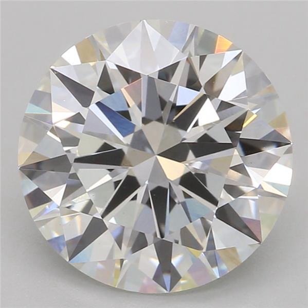 2.51ct F VS1 Excellent Cut Round Lab Grown Diamond