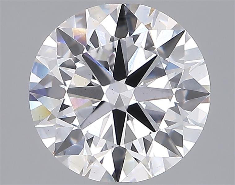 2.44ct D VS2 Rare Carat Ideal Cut Round Lab Grown Diamond