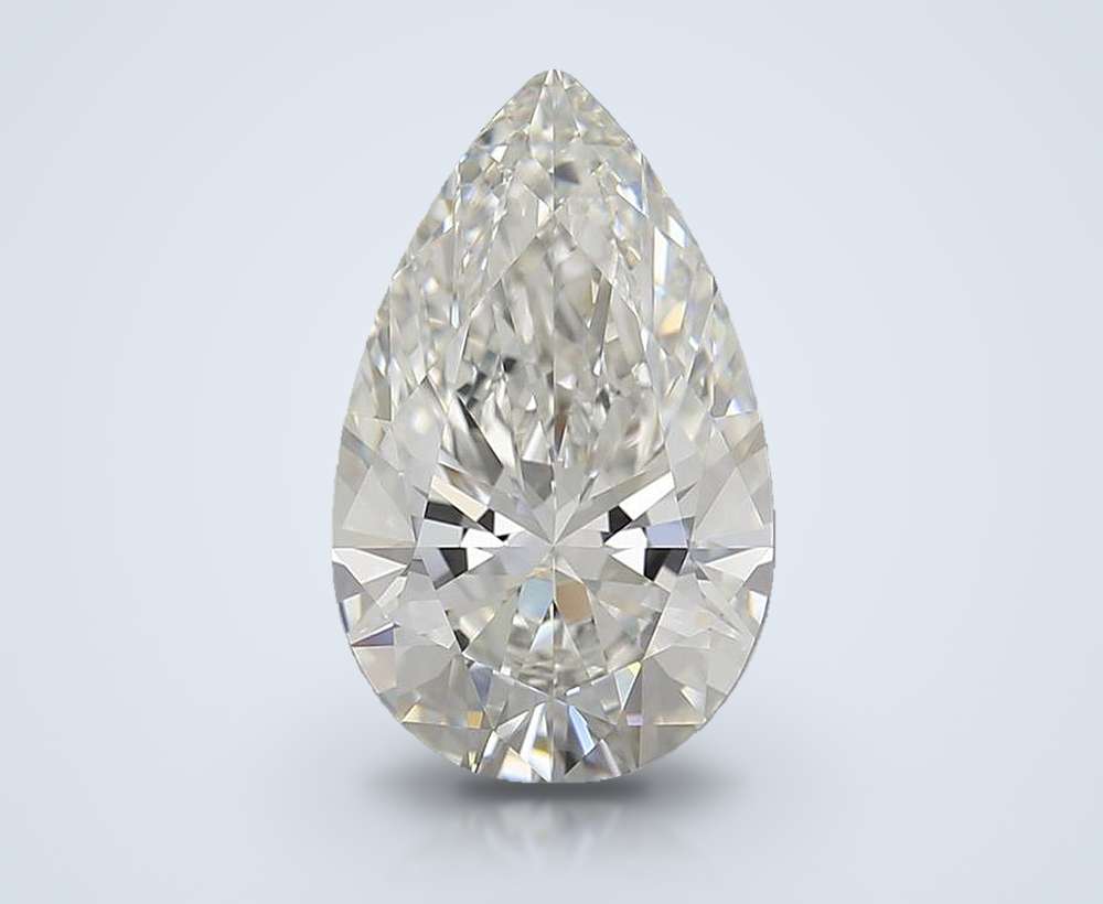 4.02 Carat Pear Lab Diamond