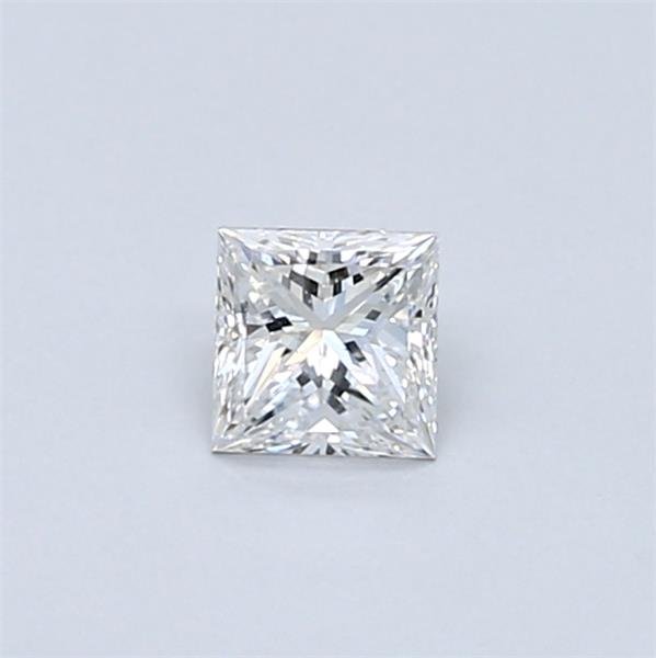 0.32ct D SI1 Very Good Cut Princess Diamond