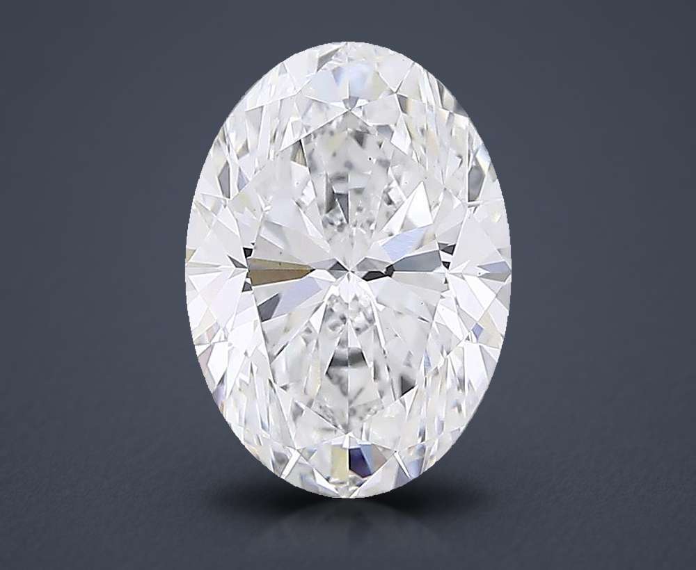7.25 Carat Oval Lab Diamond