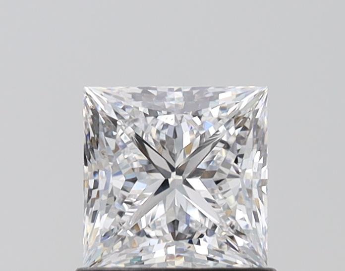 1.04ct D VVS2 Rare Carat Ideal Cut Princess Lab Grown Diamond