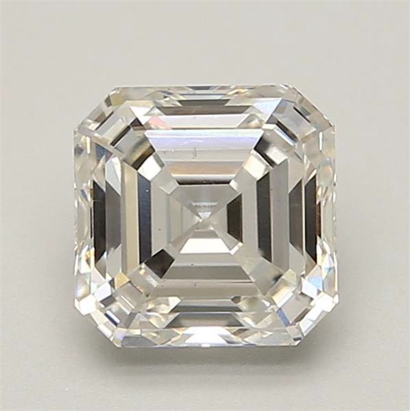 2.03ct F VS1 Rare Carat Ideal Cut Asscher Lab Grown Diamond