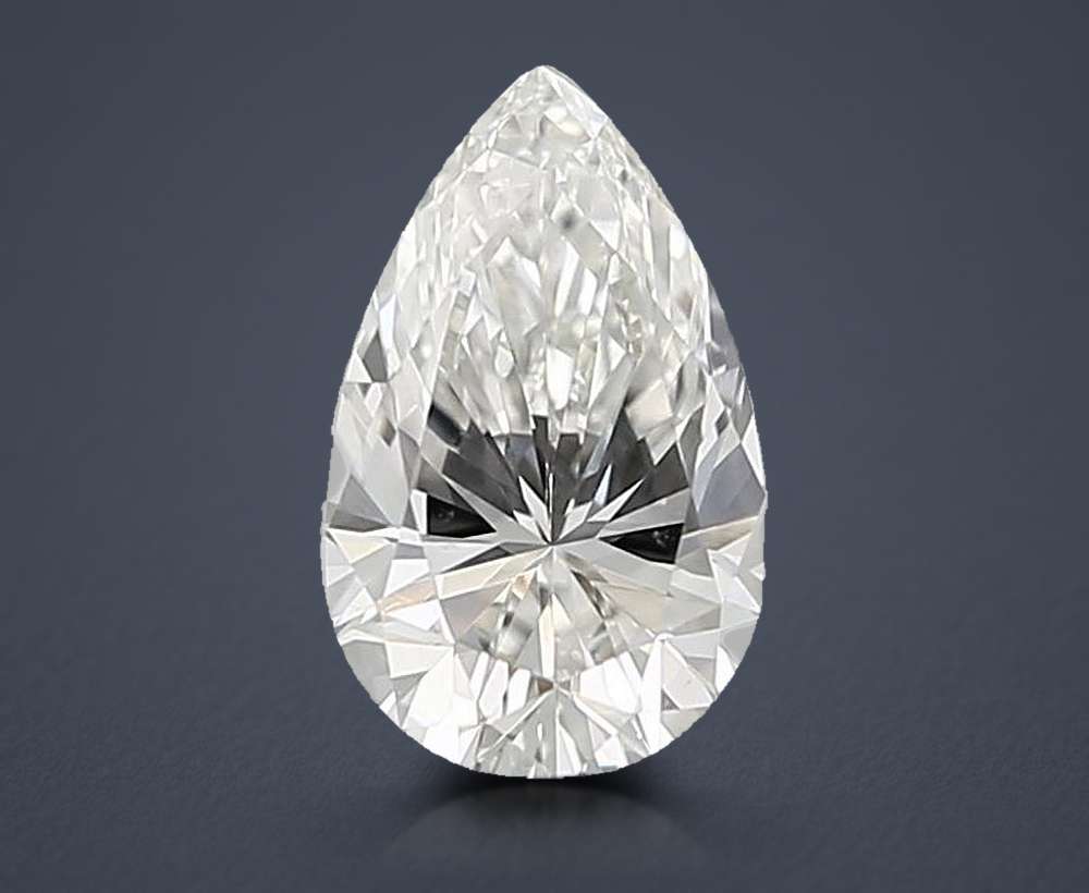 0.80 Carat Pear Lab Diamond