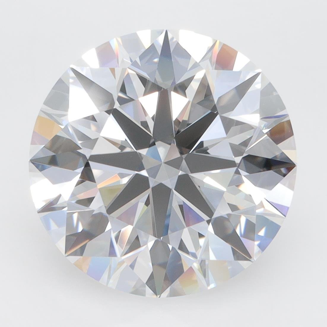 6.88ct D IF Rare Carat Ideal Cut Round Lab Grown Diamond