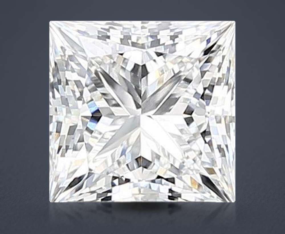 1.60 Carat Princess Lab Diamond