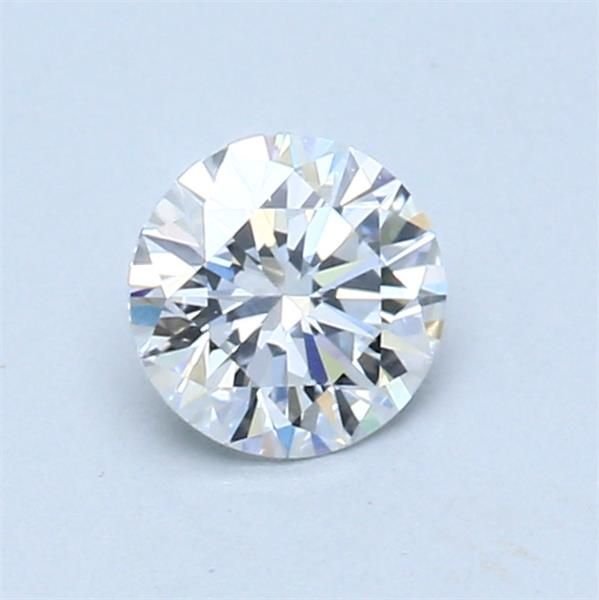 0.51ct D VVS2 Rare Carat Ideal Cut Round Diamond