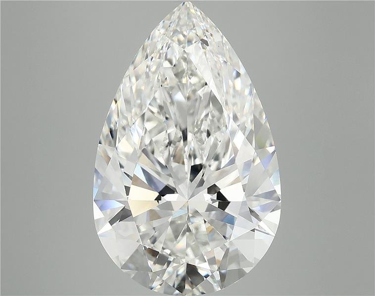 10.30ct F VS1 Rare Carat Ideal Cut Pear Lab Grown Diamond