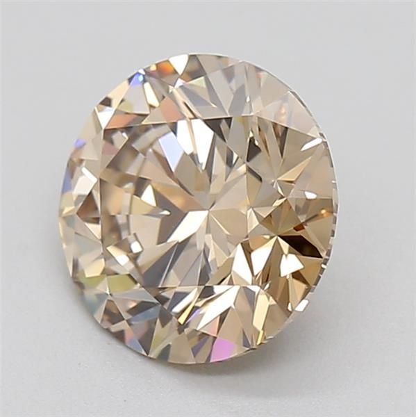 1.53 Ct. Fancy Brown Round Lab Diamond