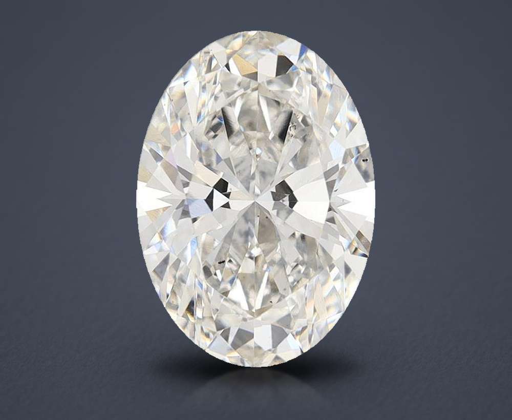 4.10 Carat Oval Lab Diamond