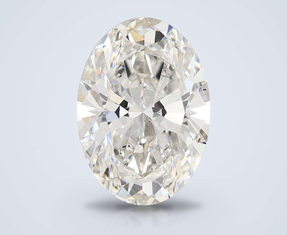 4.10 Carat Oval Lab Diamond