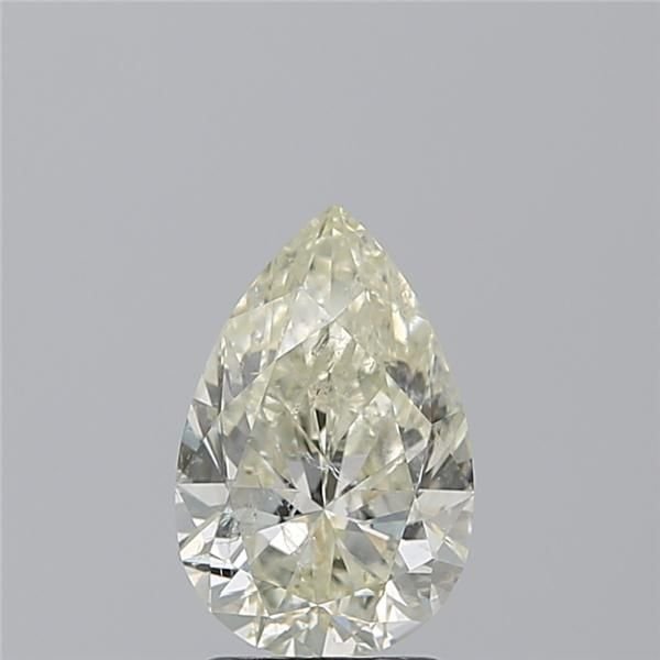 2.04ct K SI2 Rare Carat Ideal Cut Pear Diamond