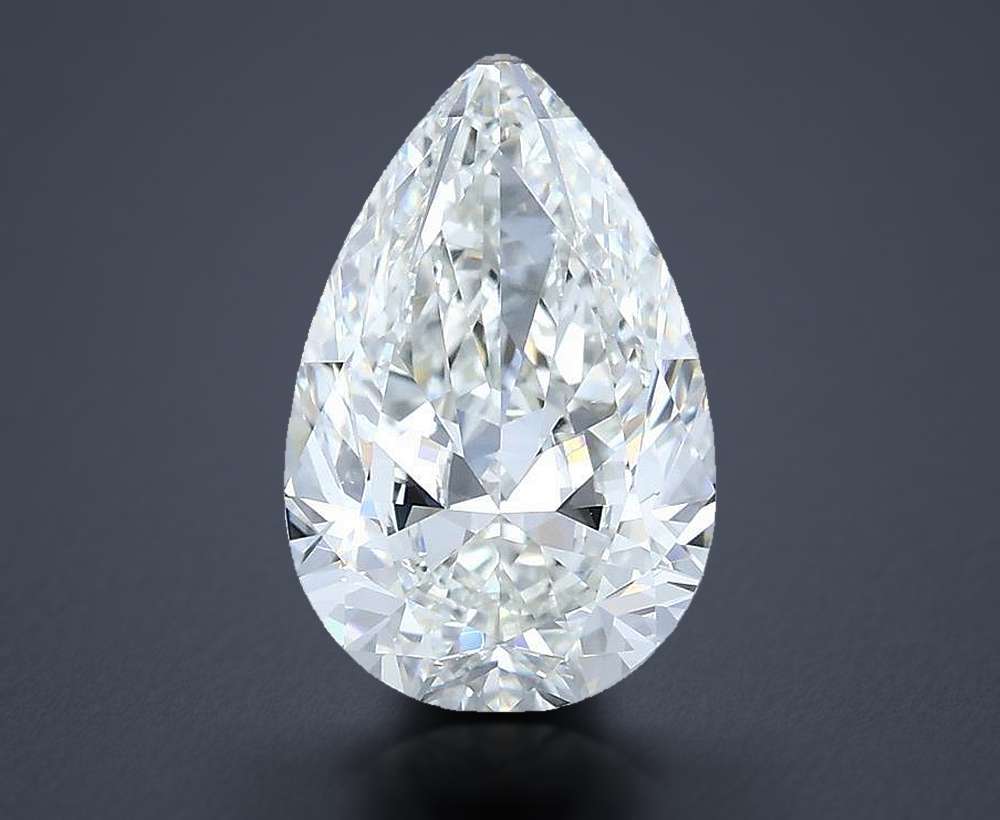 2.00 Carat Pear Natural Diamond