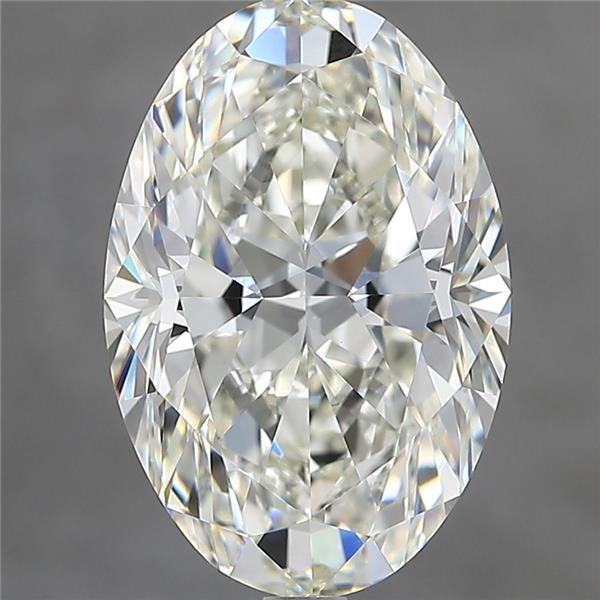 4.01ct K VS1 Rare Carat Ideal Cut Oval Diamond