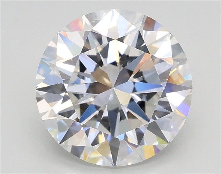 2.03ct D VS2 Excellent Cut Round Lab Grown Diamond