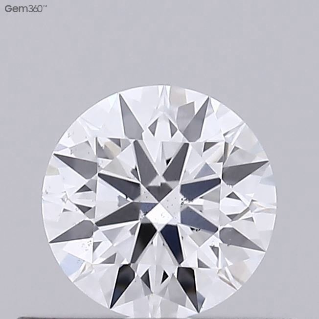 0.41ct D VS2 Rare Carat Ideal Cut Round Lab Grown Diamond