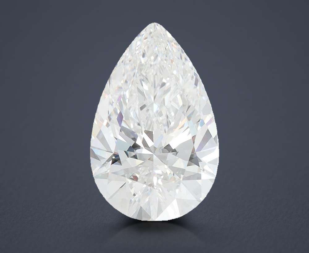 3.31 Carat Pear Lab Diamond