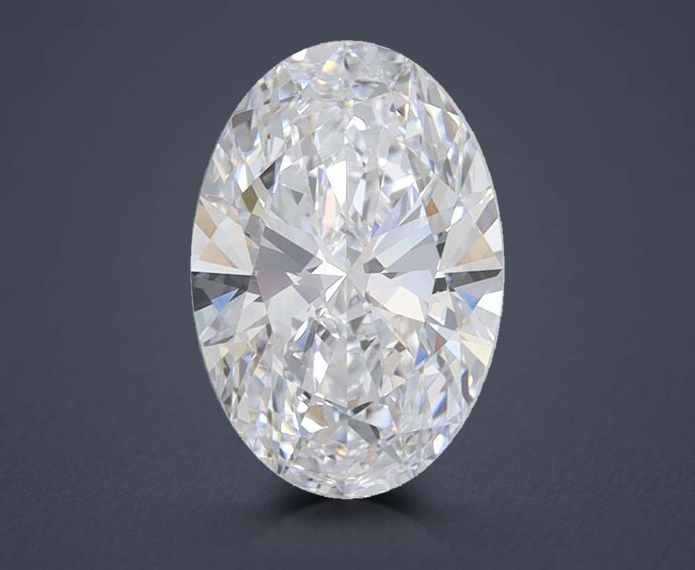 1.61 Carat Oval Lab Diamond