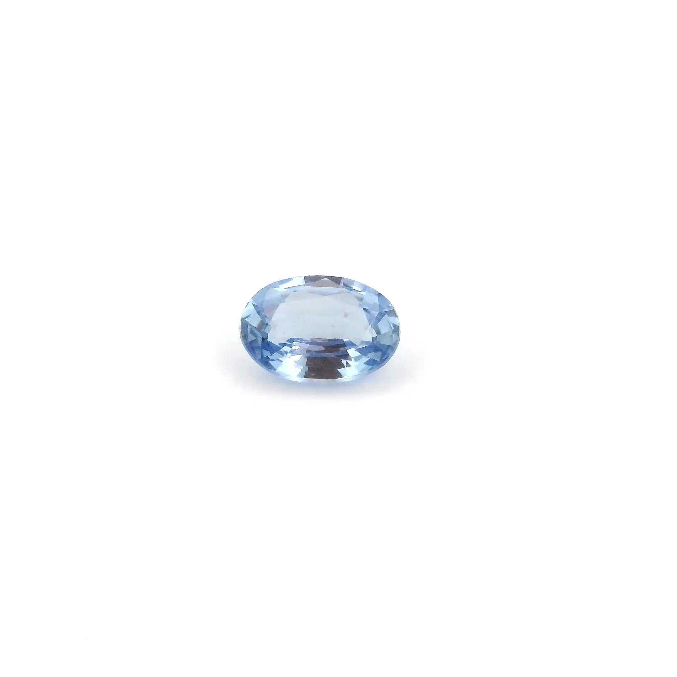 0.59 Carat Blue Oval Sapphire