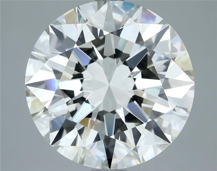 5.03ct H VVS1 Rare Carat Ideal Cut Round Diamond