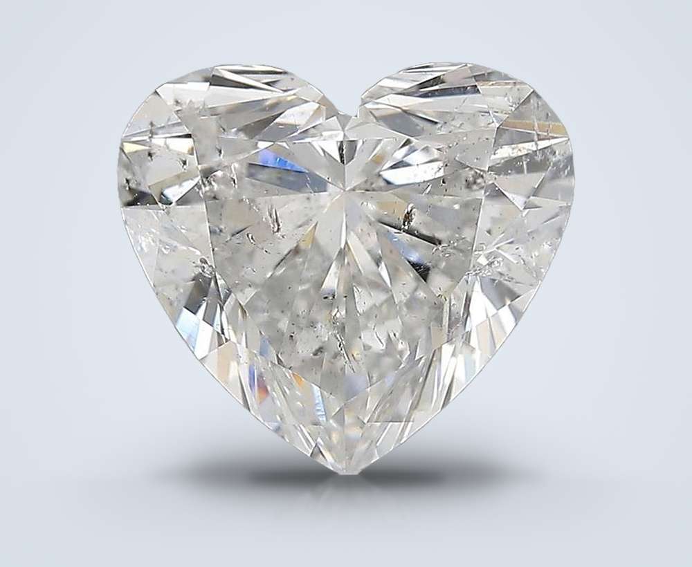 2.10 Carat Heart Natural Diamond