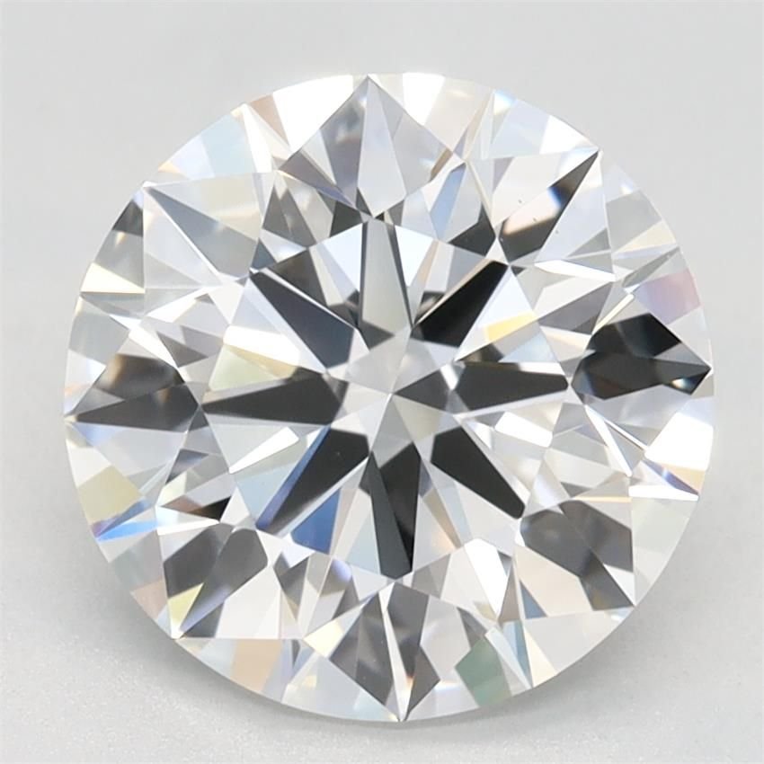 2.45ct D VVS1 Rare Carat Ideal Cut Round Lab Grown Diamond