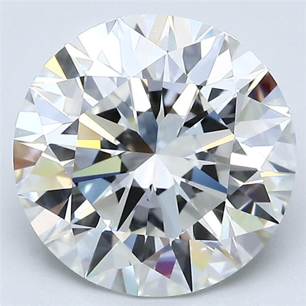 3.30ct G VS1 Rare Carat Ideal Cut Round Diamond