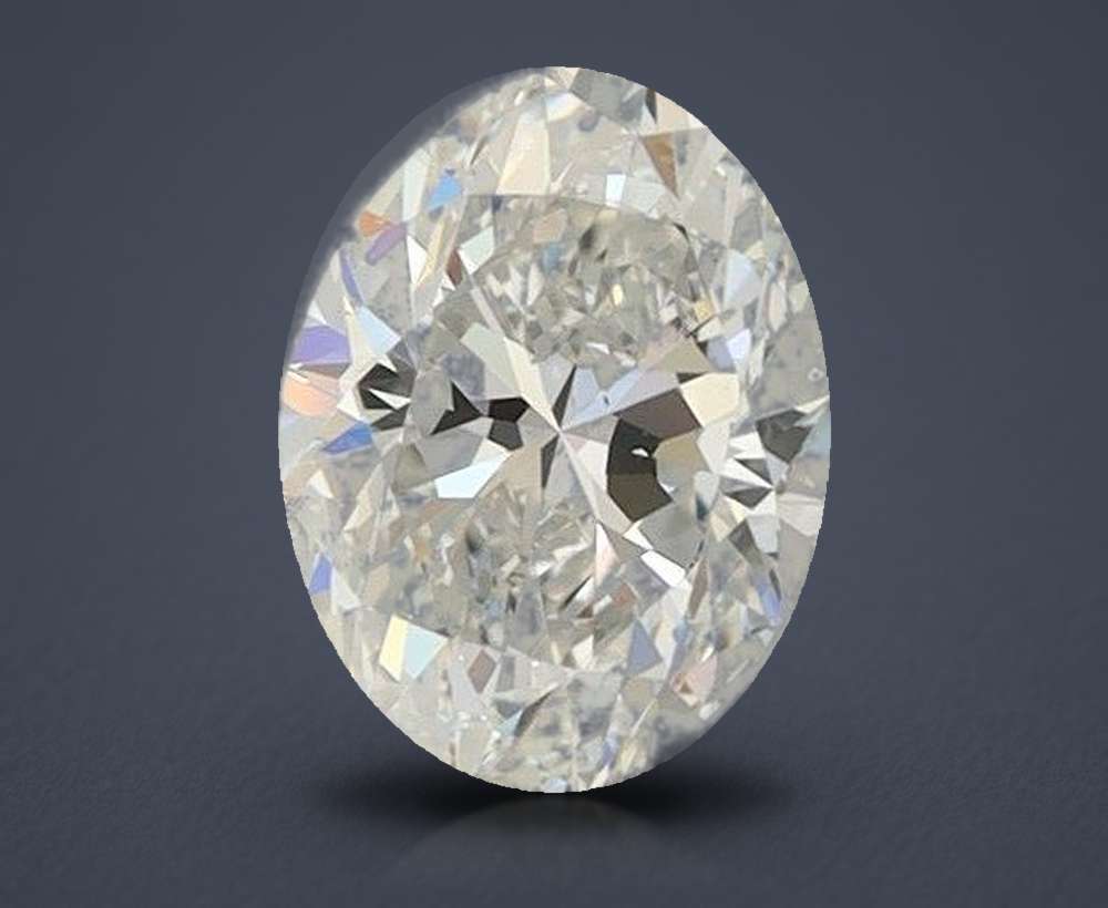 1.00 Carat Oval Lab Diamond