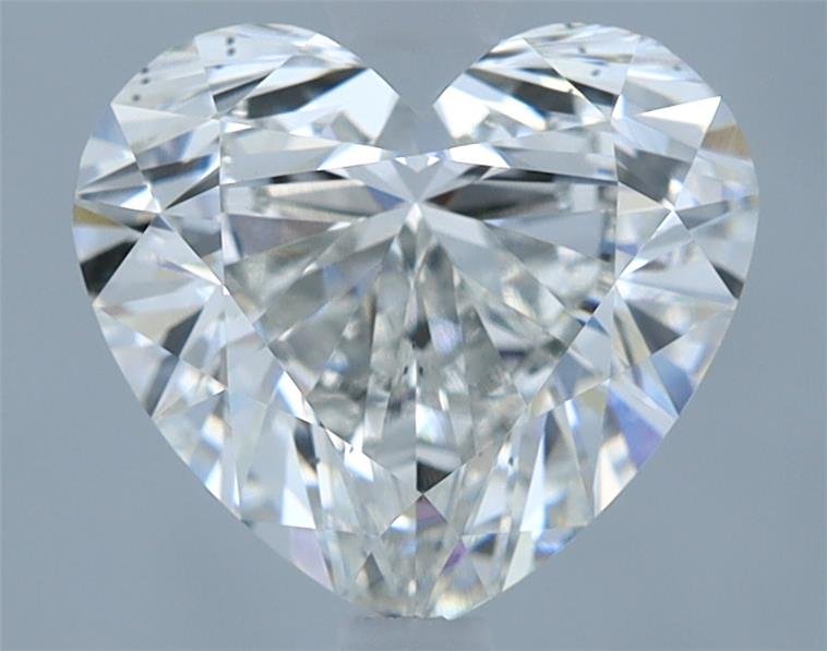 2.25ct G VS1 Rare Carat Ideal Cut Heart Lab Grown Diamond