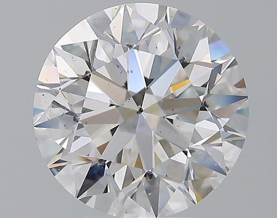 5.01ct D SI1 Excellent Cut Round Diamond