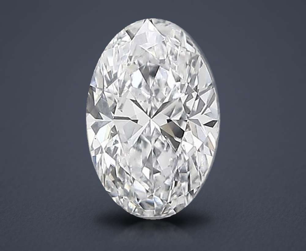 1.00 Carat Oval Natural Diamond