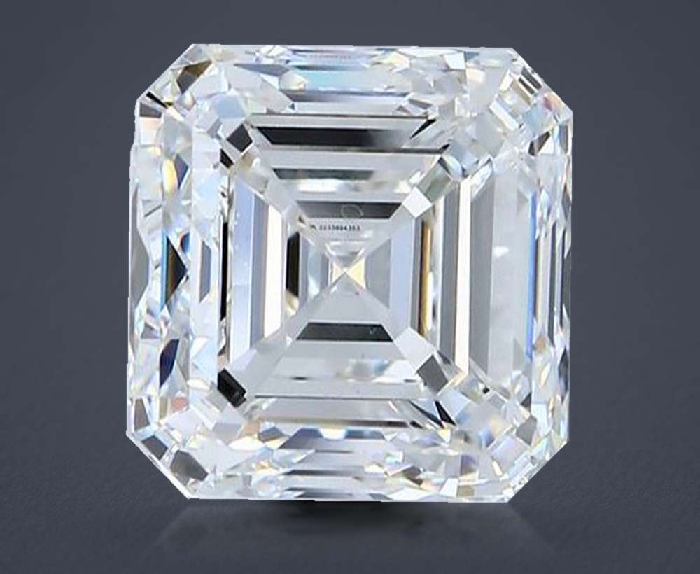 4.01 Carat Asscher Natural Diamond