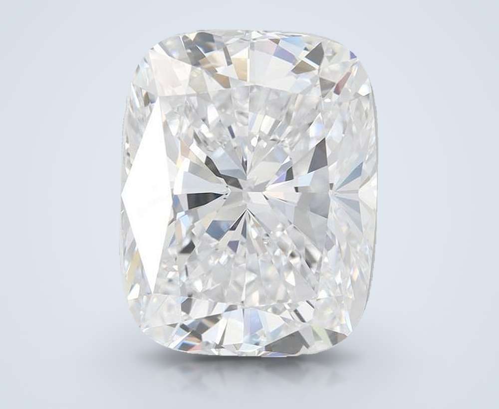 6.15 Carat Cushion Lab Diamond