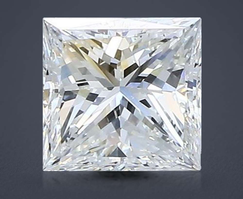 1.00 Carat Princess Natural Diamond