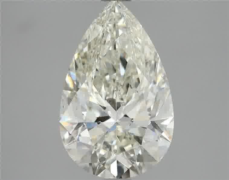 2.36ct I SI1 Rare Carat Ideal Cut Pear Diamond