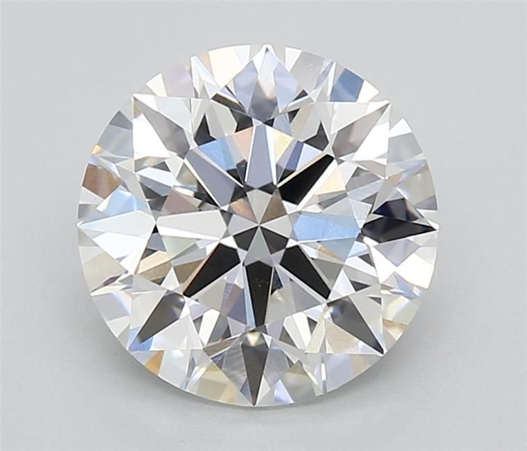 3.24ct F VVS2 Rare Carat Ideal Cut Round Lab Grown Diamond